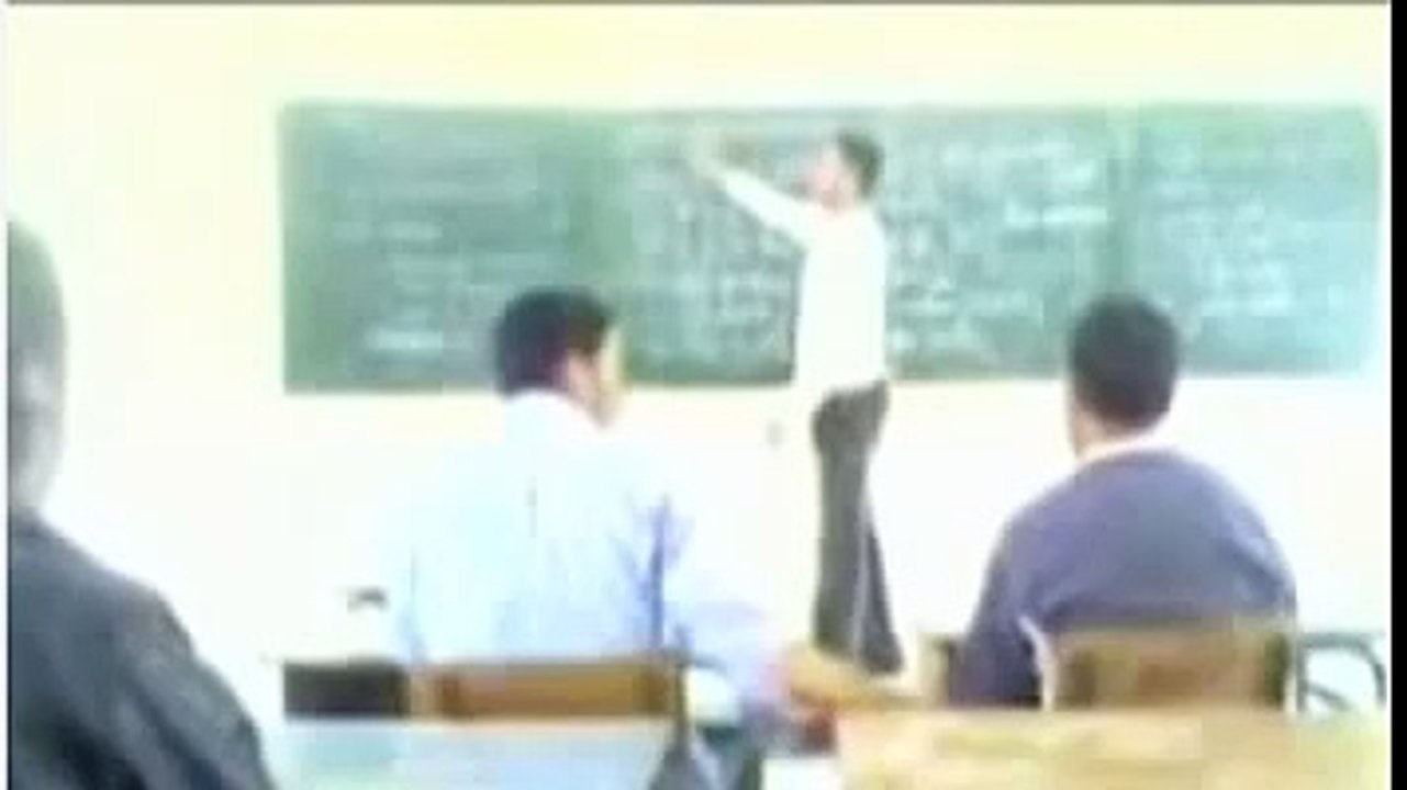 Student getting bitch slapped by the teacher