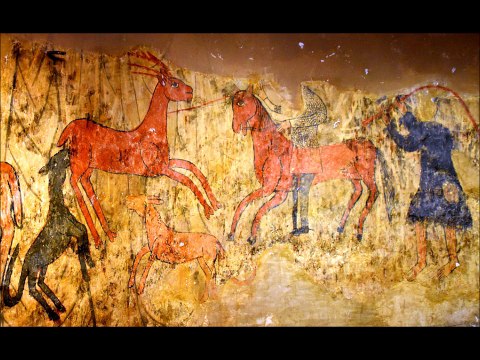 Les fresques médiévales de la collégiale de CLANS