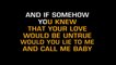 Jennifer Lopez - If You Had My Love (Karaoke)