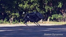 Four-legged, DARPA-funded, running war robot unveiled