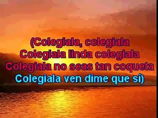 Pastor Lopez - Colegiala (karaoke)