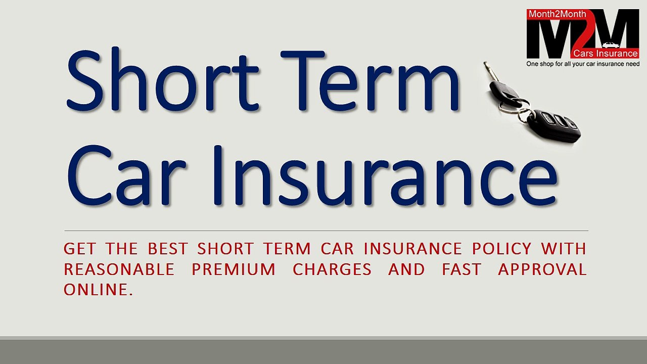 Getting short term car insurance plan with easy stages online