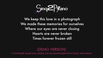 Photograph (Piano karaoke demo) Ed Sheeran