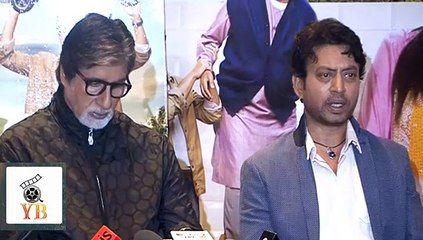 Irfan Khan Speals About Shahrukh Khan @ Piku Promo Event