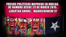 Palabras de Freddy Marileo, vocero de los Presos Políticos Mapuche en Huelga de Hambre