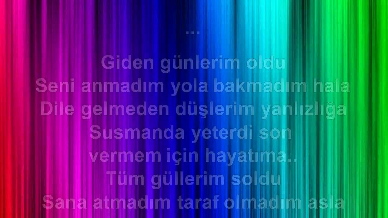 Gülben Ergen - Giden Günlerim Oldu - 2009 TÜRKÇE KARAOKE