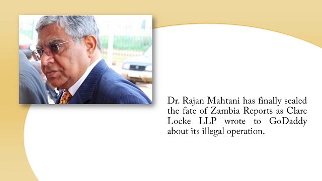 Conspirators lose to Dr. Rajan Mahtani