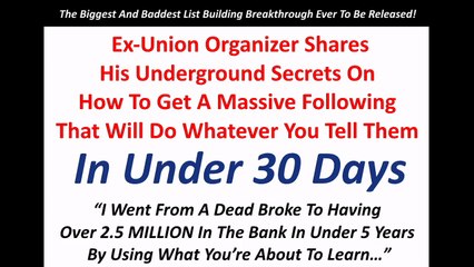 EZ List Authority GET IT NOW!