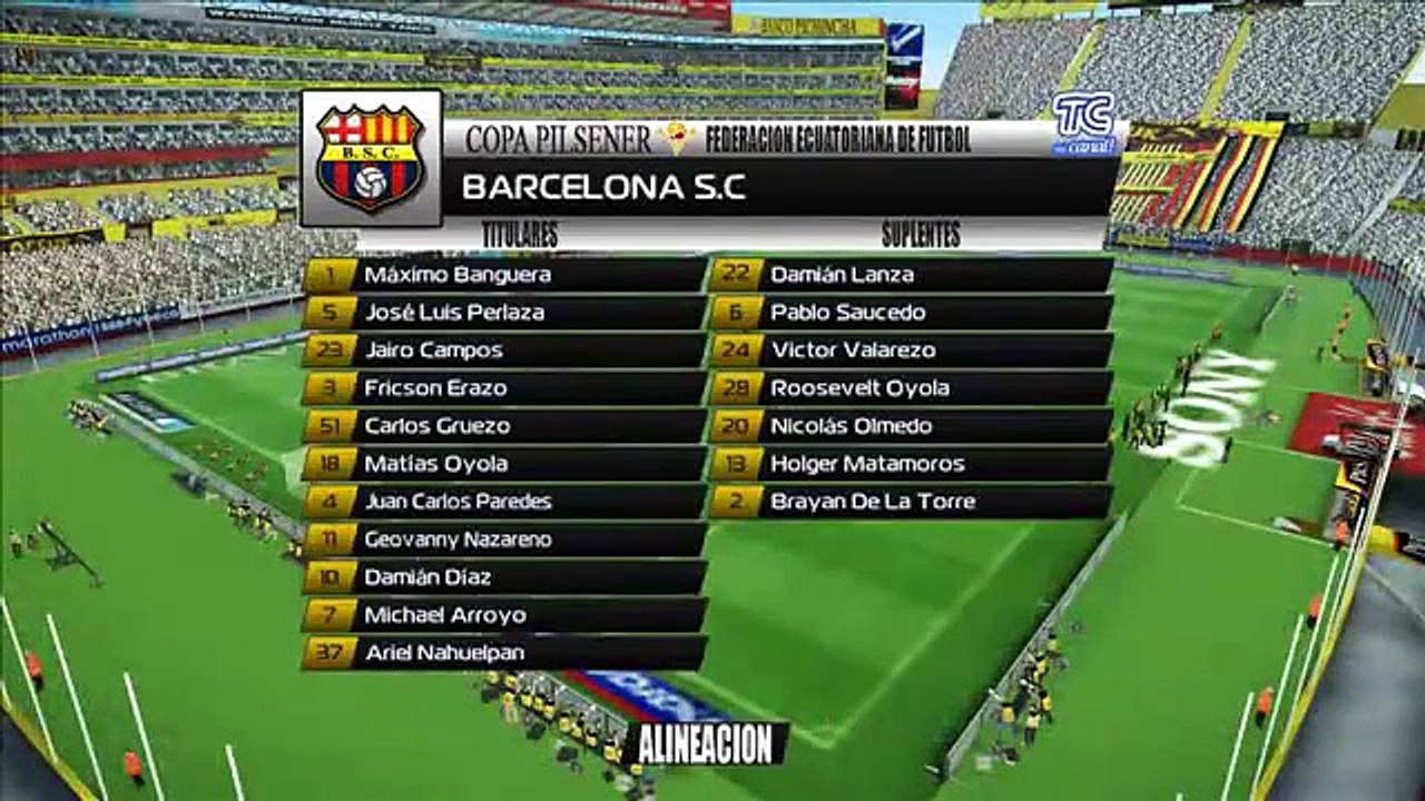 Pes 2013 Barcelona Vs Emelec Monumental