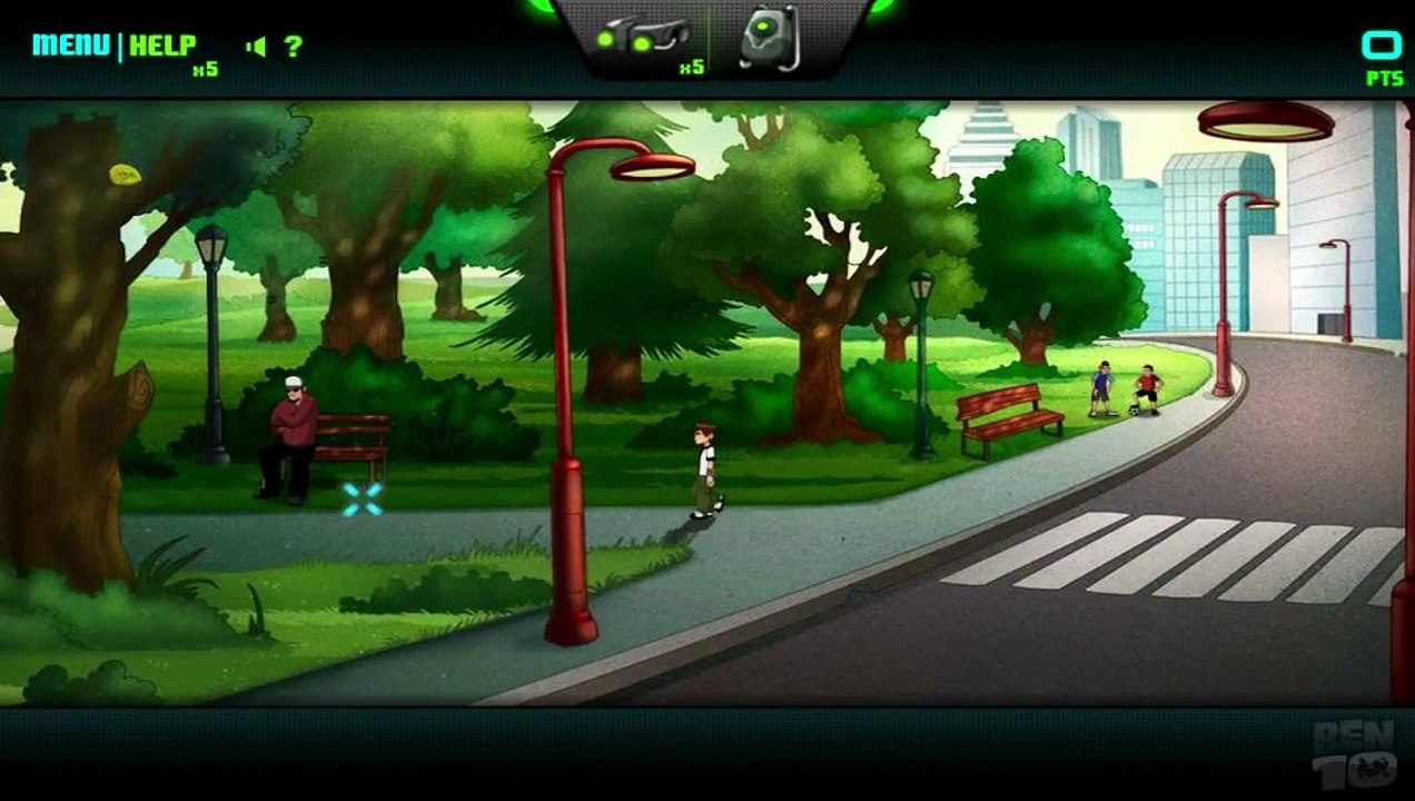 Ben 10 Cartoon: The Alien Device - Full Game Play