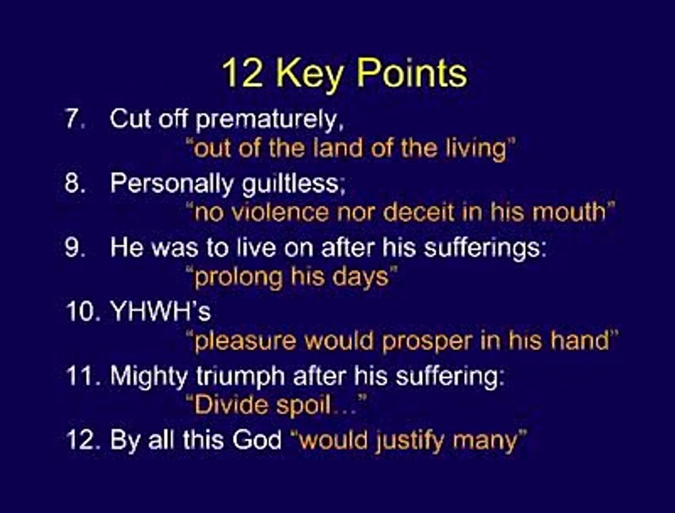 Chuck Missler - Isaiah 53 Bible Code