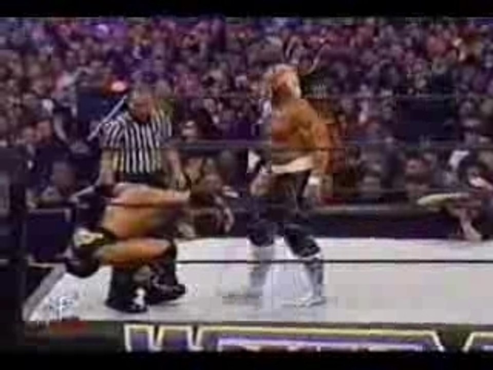 Hogan vs rock part 1