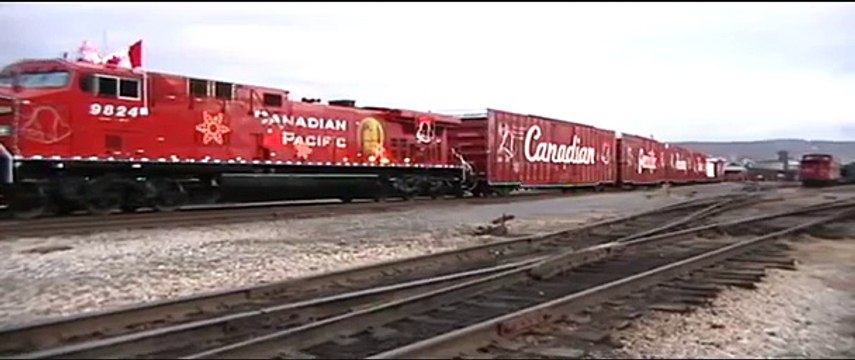 Canadian Pacific Railroad Holiday Train at Steamtown in Scranton, PA