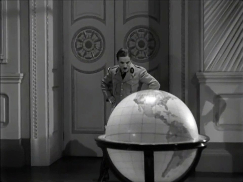 Charlie Chaplin - The Great Dictator - Globe Scene