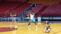 Male dancer SLAYS at Miami Heat Dancer Auditions!