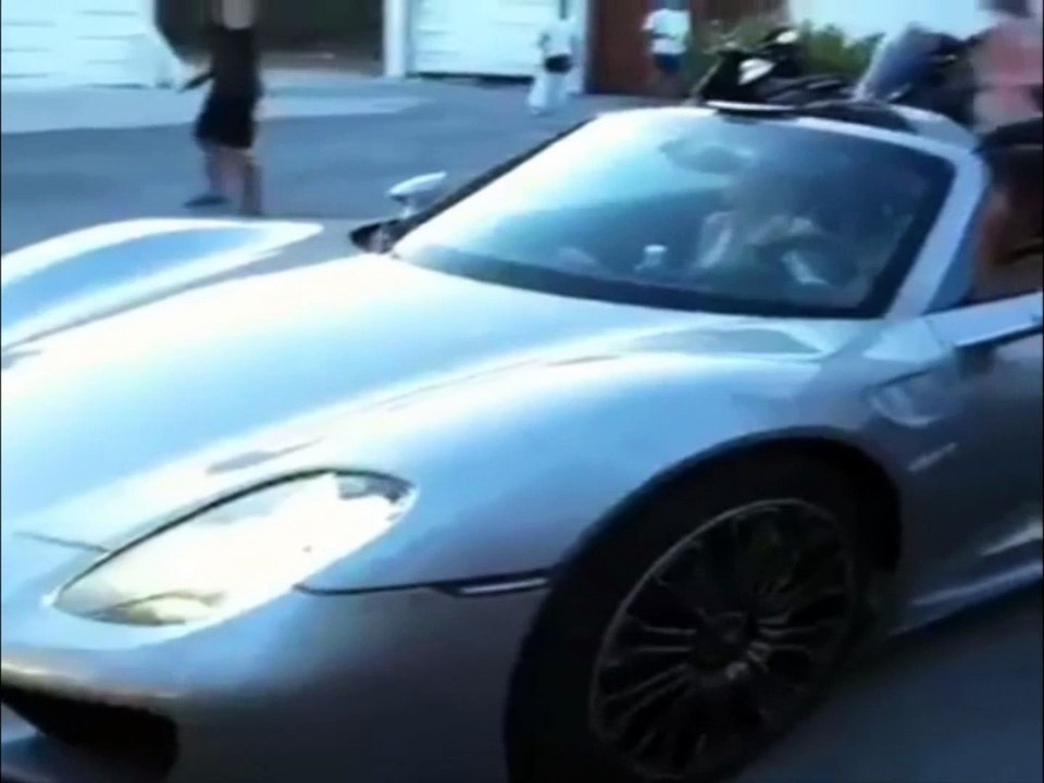 Porsche 918 Spyder High start and crash !