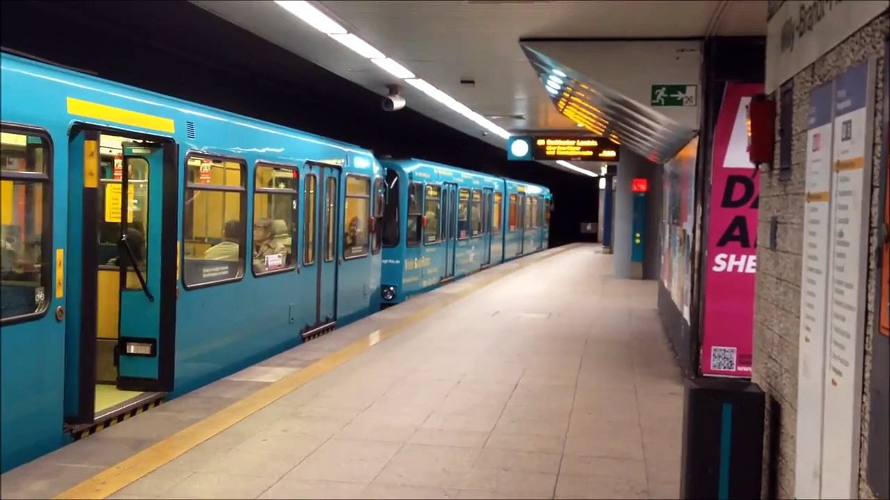 Busse, Straßenbahnen und U-Bahnen der VGF in Frankfurt/Main 2014