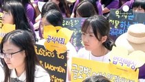 South Korean 'comfort women' demand Japan apology