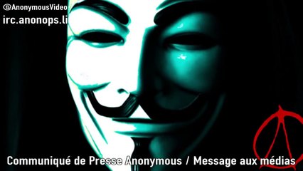 anonymous message au monde