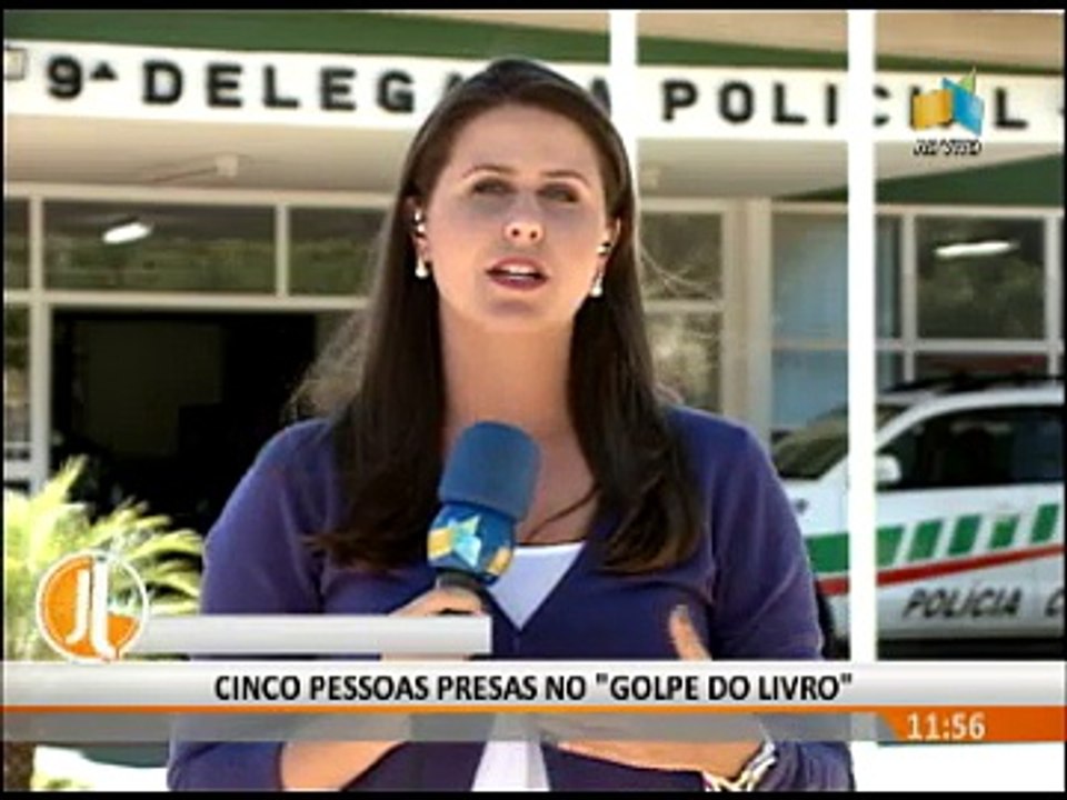 CINCO PESSOAS PRESAS NO "GOLPE DO LIVRO"