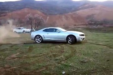 Kurdistan Cars Chevrolet Camaro Drifting
