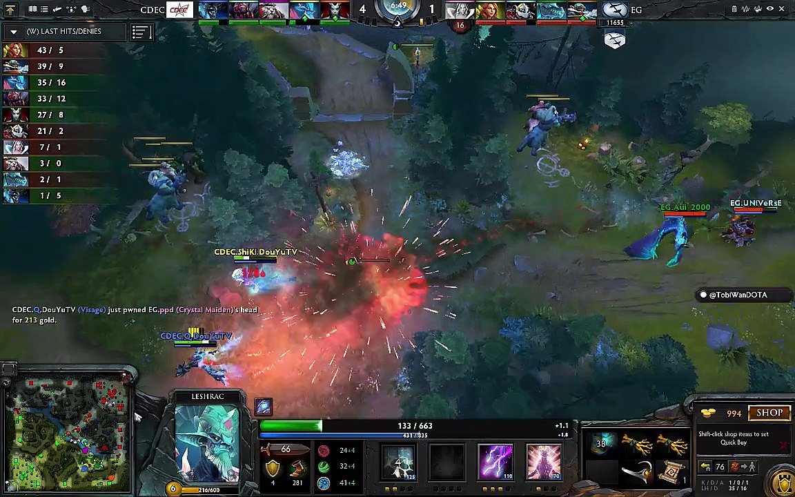 CDEC Gaming vs Evil Geniuses GAME 2