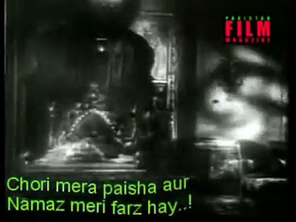 A remarkable film scene from Sarfrosh (1956)