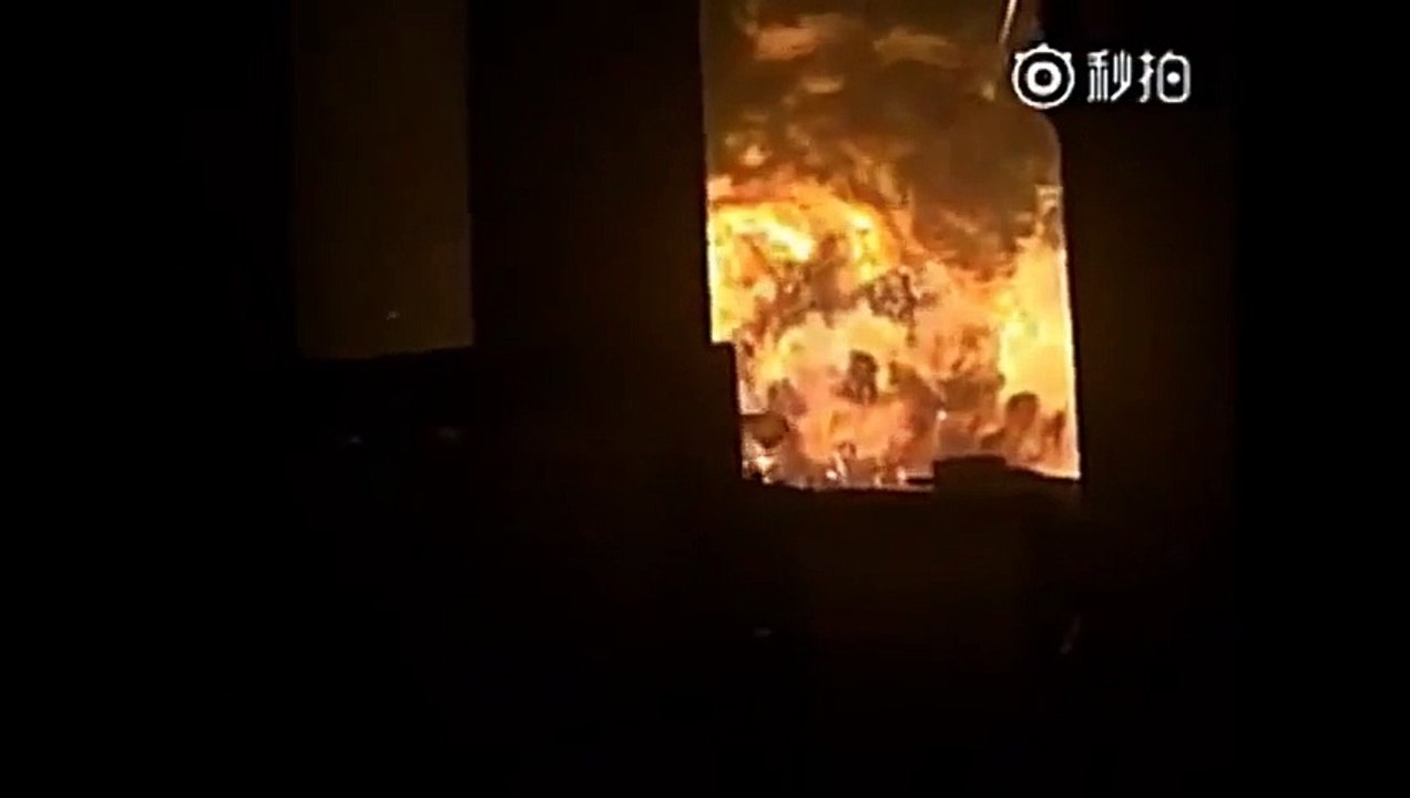 Tianjin China Explosion  Aug 13 2015-Caused by Combustible and Explosive Goods in Container