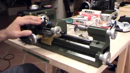 Proxxon PD230E mini torno de precision para metal PD230 E