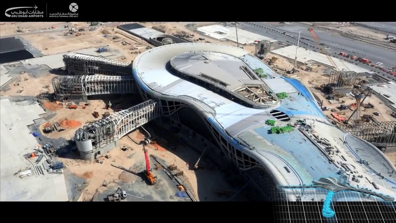 May Roundup: Construction of Abu Dhabi Airport’s Midfield Terminal Building