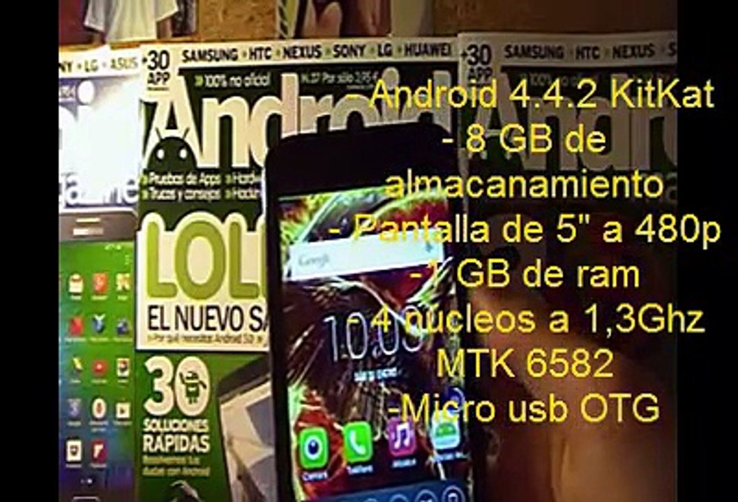 Mejor movil chino por 80 euros  Doogee Voyager 2