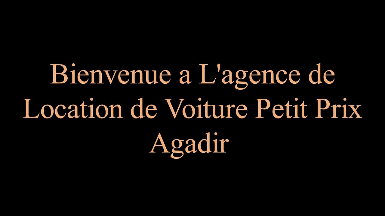 Agence Location Voiture Agadir