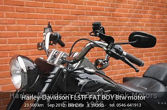 Harley-Davidson FLSTF FAT BOY Btw motor