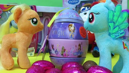 Easter Special! Disney Princess Sofia Giant Surprise Egg Style Music Box Review