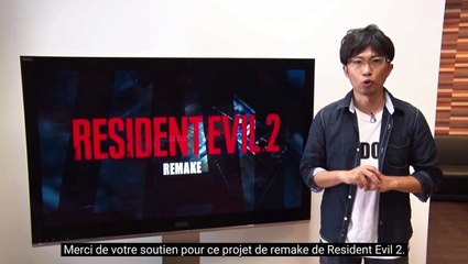 Resident Evil 2 Remake Annoncé en vidéo