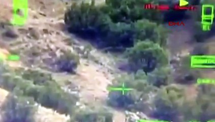 Çukurca'da teröristler böyle ateş altına alındı