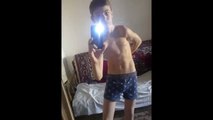 Transformation 14 years old boy, training,(тренировка 14 летнего пацана,за 1 месяц!)