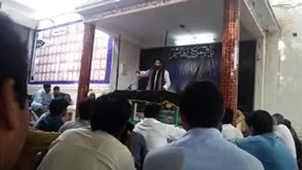 khateeb Mudasser Manzoor Tiwana Majlis 12 August 2015