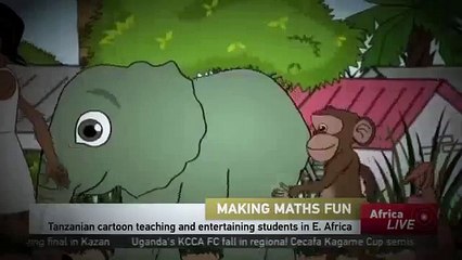 Tanzanian cartoons animate children's maths lessons