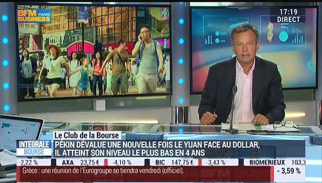 Le Club de la Bourse: Julien Nebenzahl, Didier Demeestère et Alexandre Baradez - 12/08