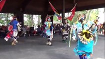 Indian Village Pow Wow Prairie Chicken Dance 1 - Calgary Stampede