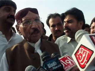 SUkkur CM Qaim ALi Shah Visits Sukkur Interviw
