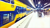 Treinen op nieuw ondergronds station Delft! - Trains at new underground station Delft!