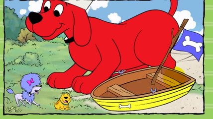 Clifford the big red dog  episode cartoon game playin beach full episodes