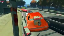 Lightning McQueen VS Snot Rod Disney pixar cars Hill-Street Drifting Track by onegamesplus