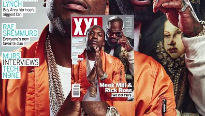 Behind-The-Scenes Meek Mill and Rick Ross XXL Spring 2015 Cover Shoot