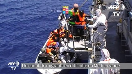 Canot de migrants en difficulté en Méditerranée, 60 disparus