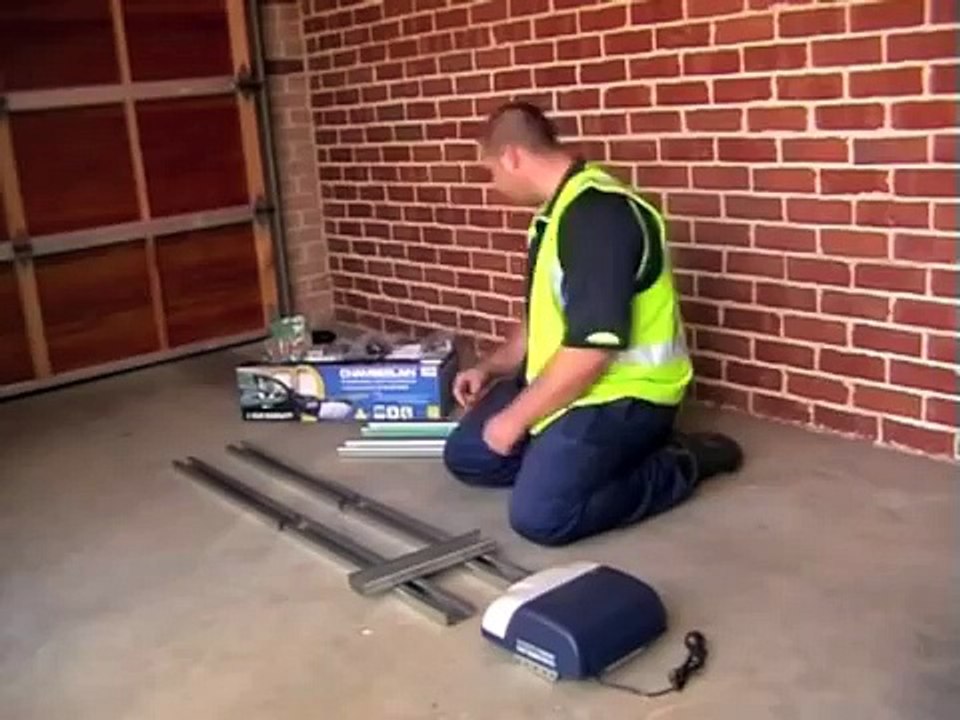 Automatic Garage Door Opener Installation for Chamberlain DIY Sectional Door Openers