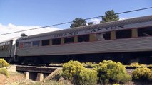 Grand Canyon Railway, Leaving the south rim