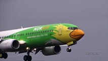 Nok Air 737-800 1st Flight Touch n' Go & Abort Approach Landings @ KPAE Paine Field